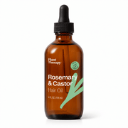 Plant Therapy Rosemary & Castor Hair Oil 4 oz