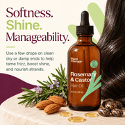 Softness shine and manageability hair oil benefits