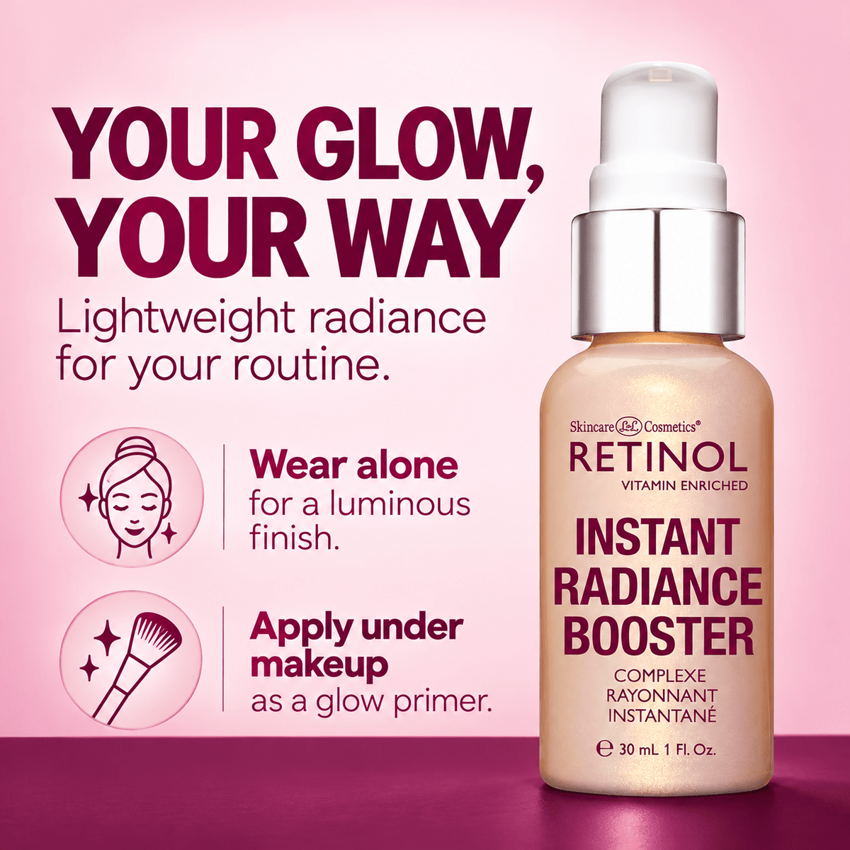 Retinol Instant Radiance Booster primer