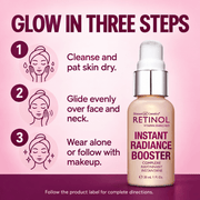 How to apply Retinol Instant Radiance Booster