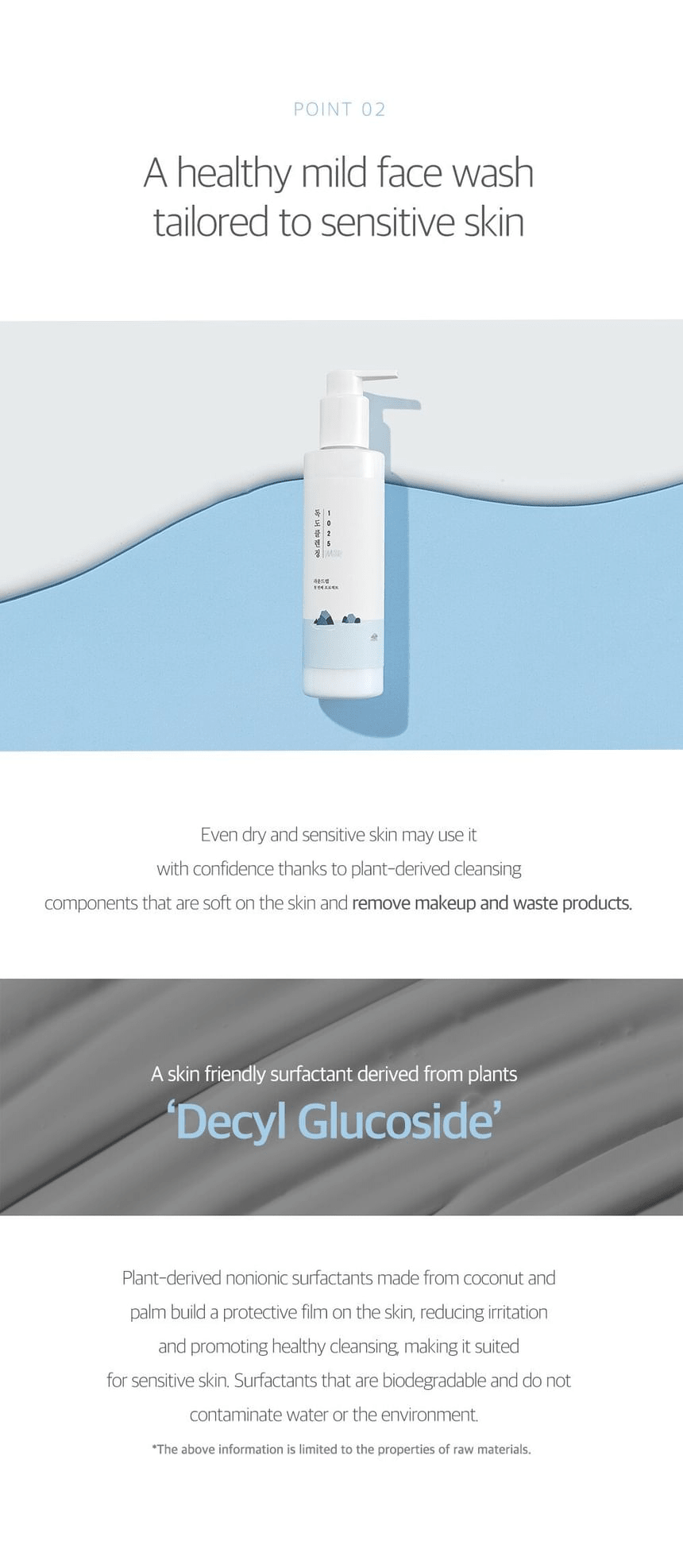 ROUND LAB 1025 Dokdo Cleansing Milk 200ml, original plant derived cleansing panel