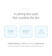 ROUND LAB 1025 Dokdo Cleansing Milk 200ml, original calming ingredients panel