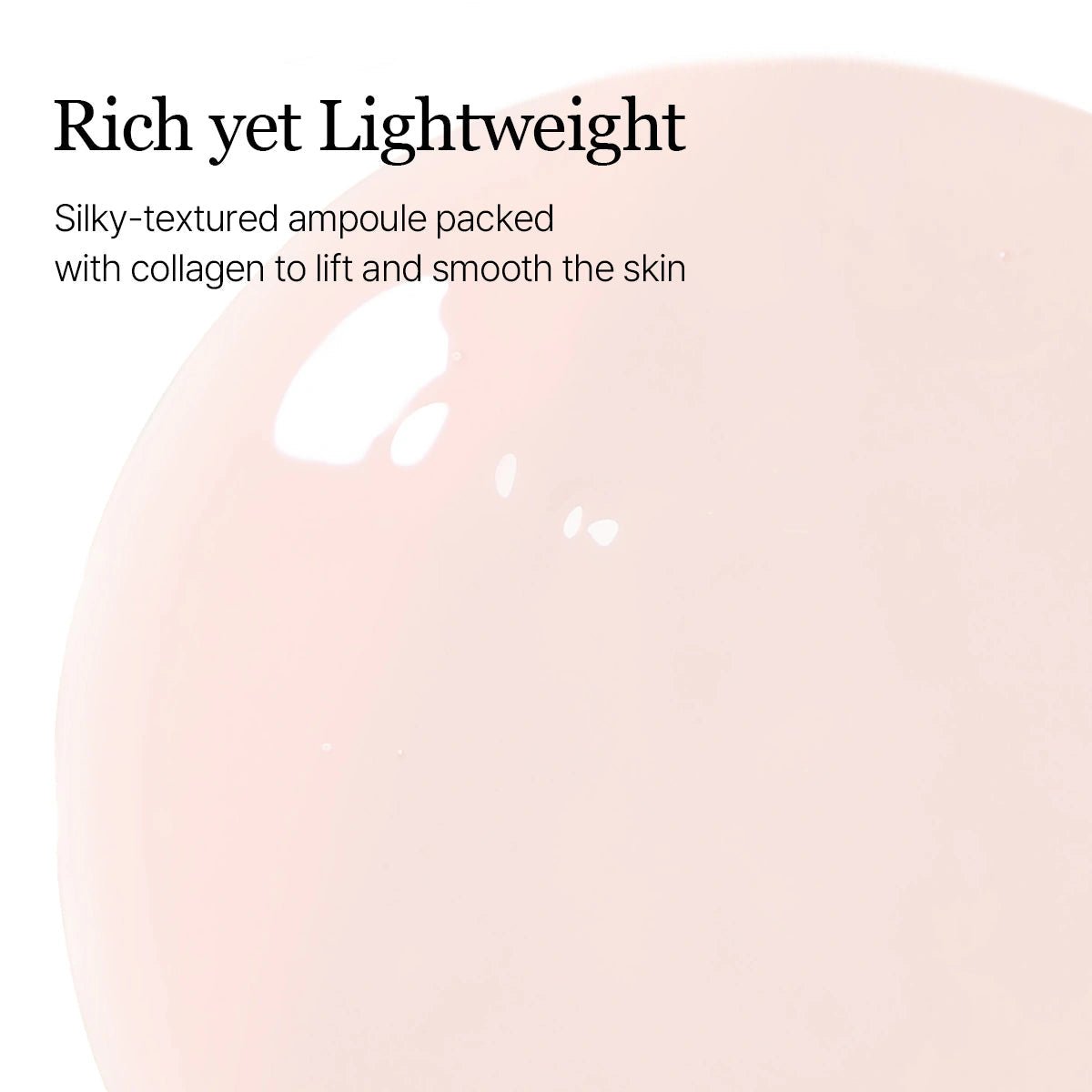 Camellia Deep Collagen Firming Ampoule official product infographic 8