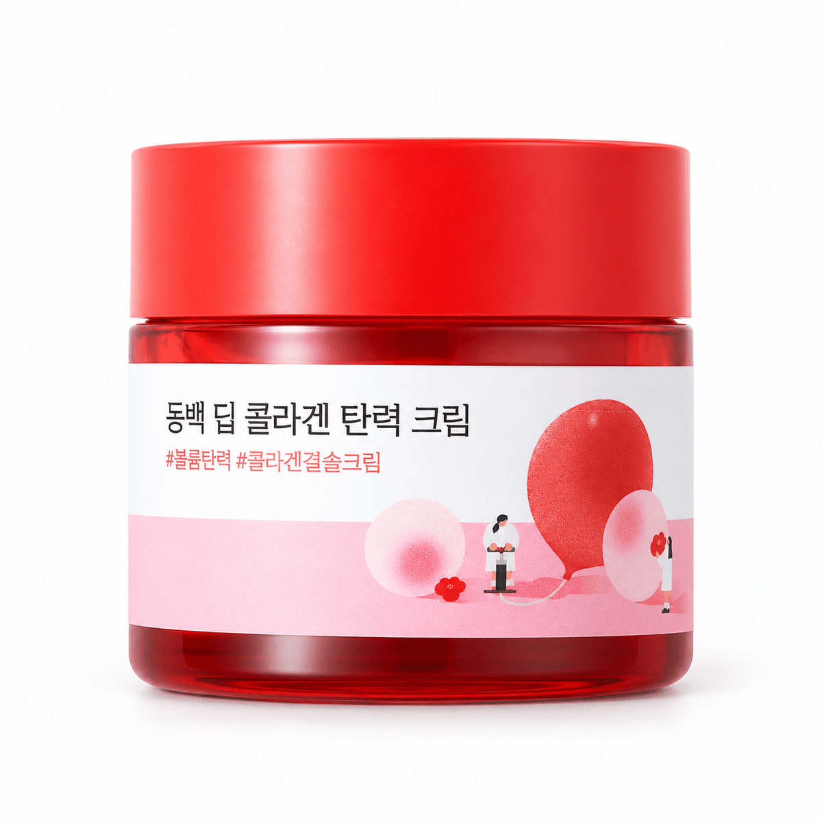 Camellia Deep Collagen Firming Cream on white background