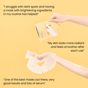 Vita Niacinamide Dark Spot Serum Mask official product infographic 7