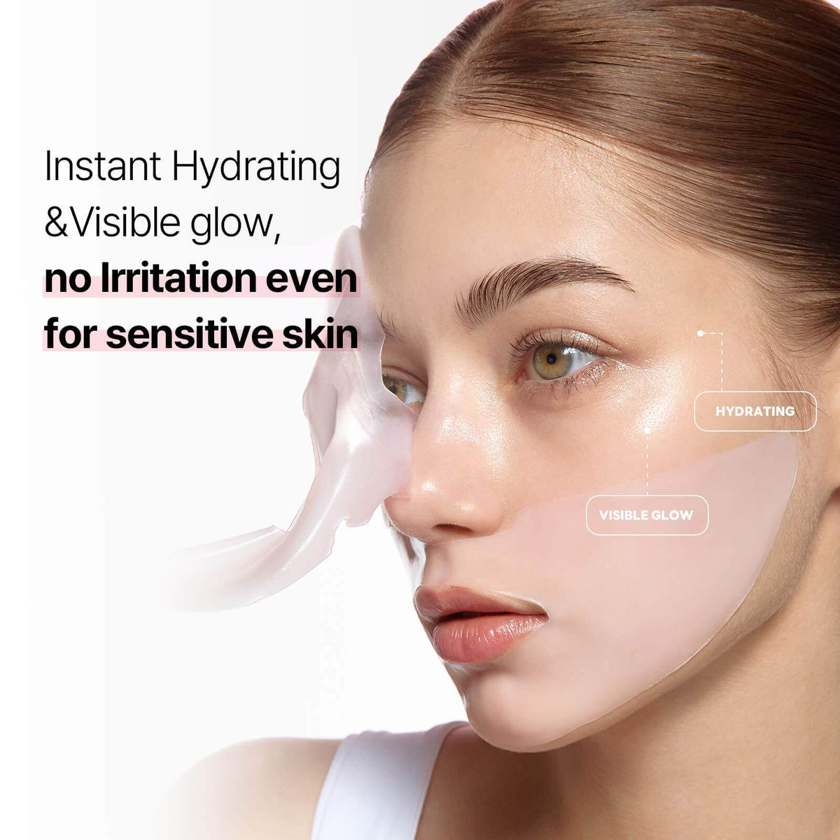 Camellia Deep Collagen Firming Gel Mask official product infographic 3