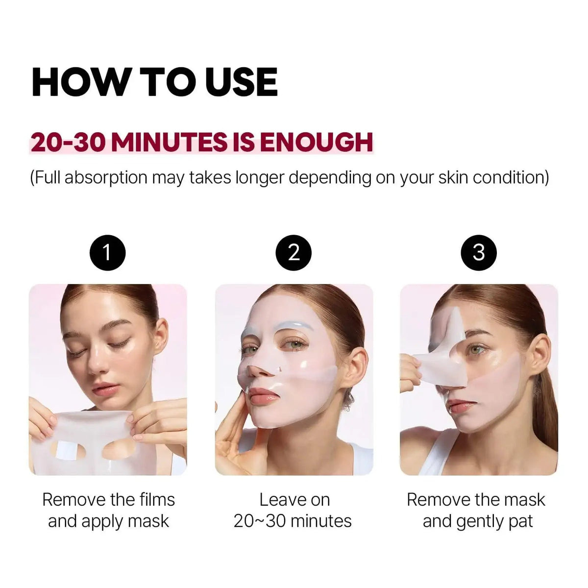 Camellia Deep Collagen Firming Gel Mask official product infographic 5
