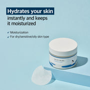 ROUND LAB Moisturizing Toner Pads 80 pads official product gallery infographic 7