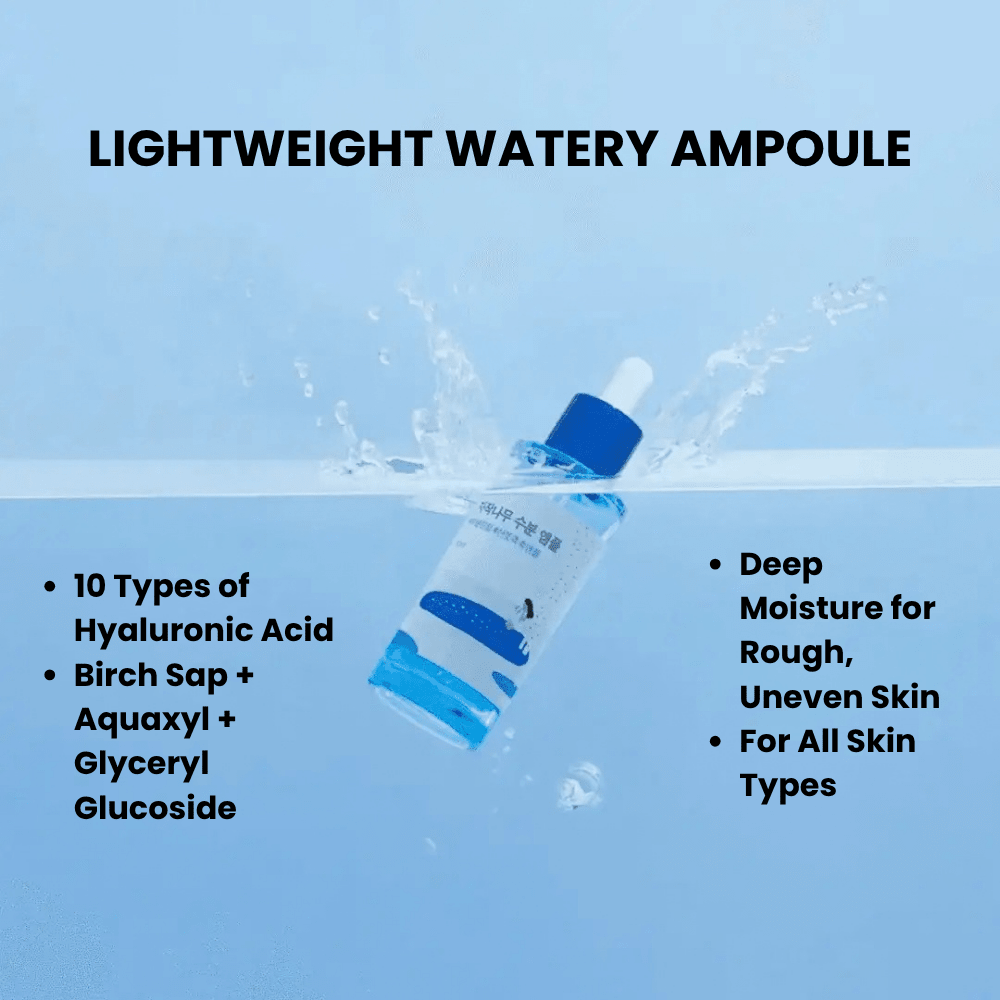ROUND LAB Hydrating Ampoule 50ml official product gallery infographic 1