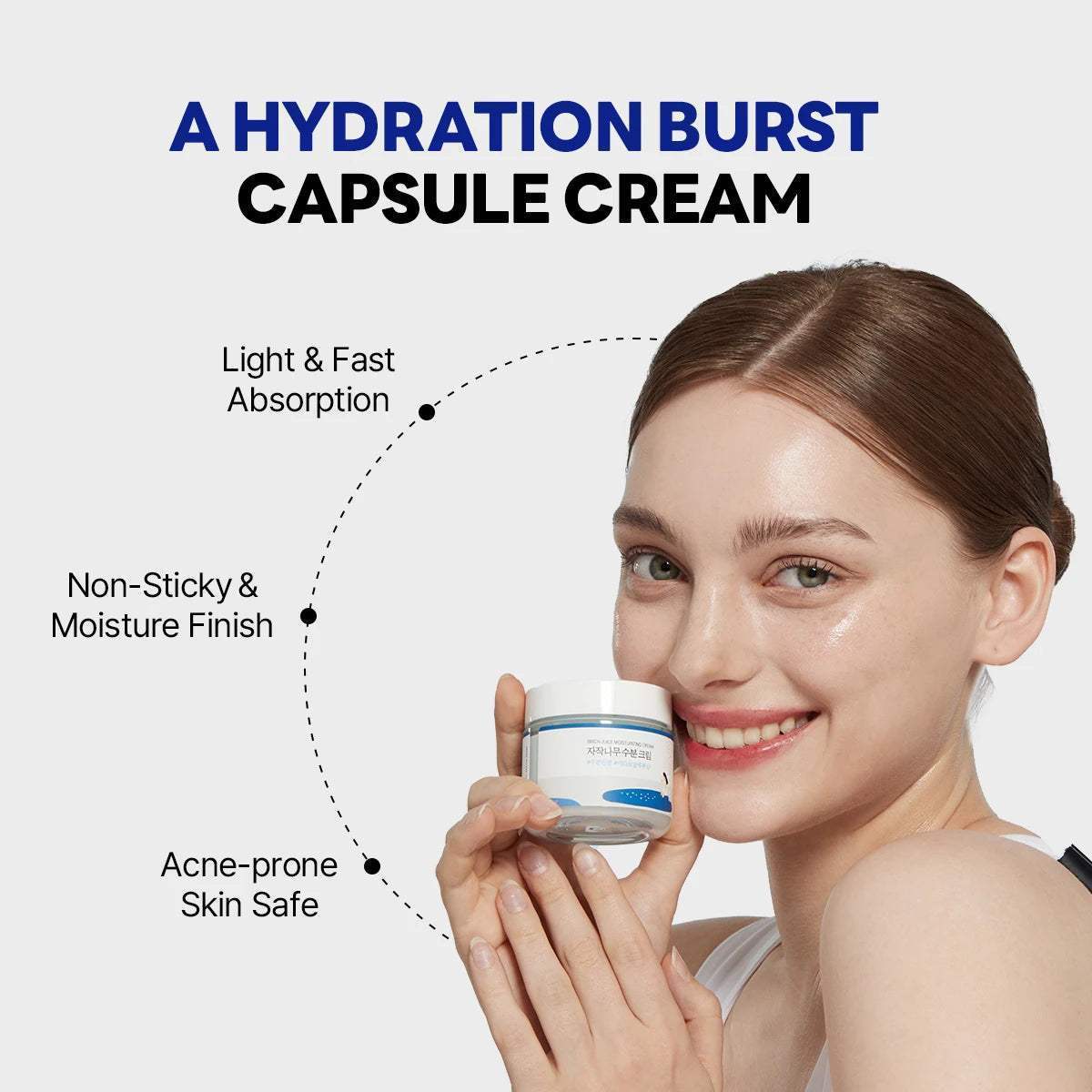ROUND LAB Daily Face Cream 80ml official product gallery infographic 5