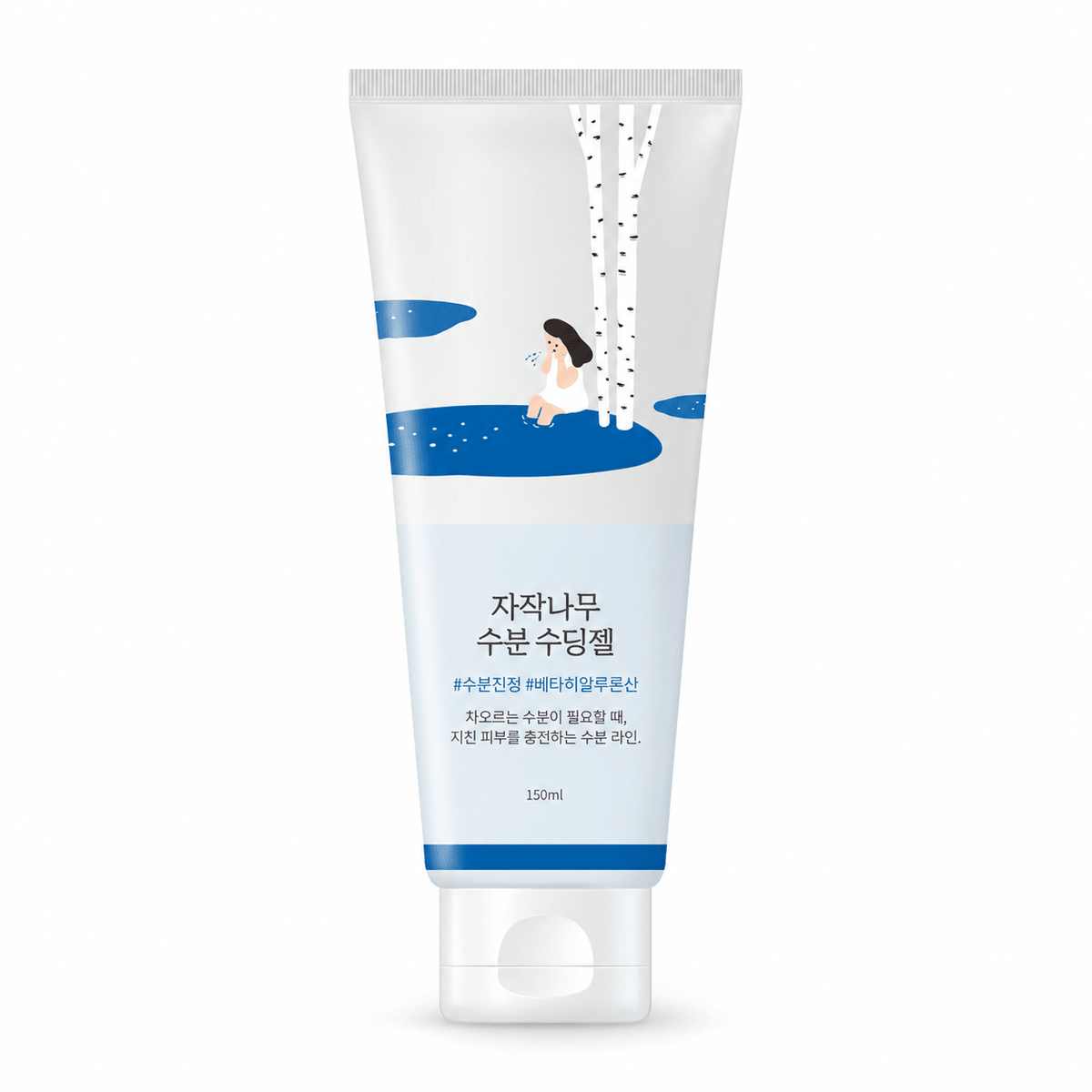 ROUND LAB Soothing Moisture Gel 150ml on pure white background