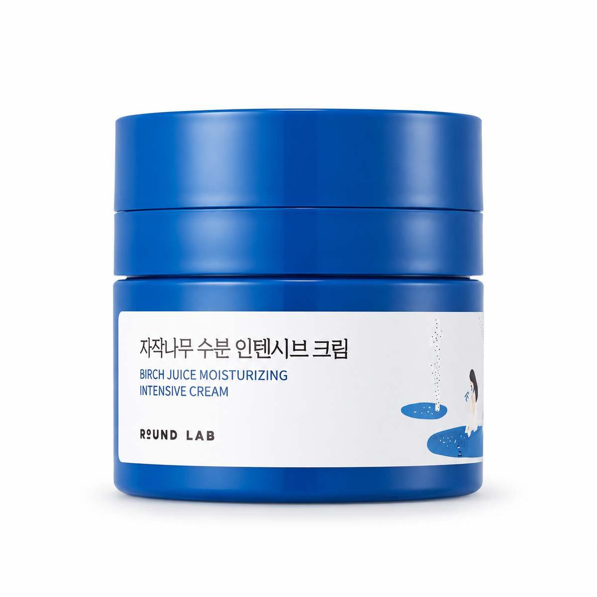 ROUND LAB Birch Juice Moisturizing Intensive Cream 50ml on white