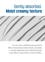 ROUND LAB Birch Juice Mild-Up Sunscreen 50ml source product information: cream texture