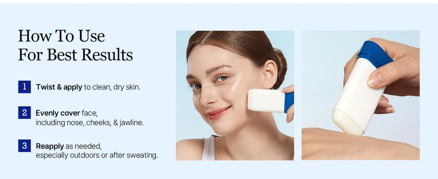 ROUND LAB Birch Juice Sun Stick 19g source product information: how to use