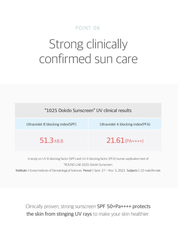 ROUND LAB 1025 Dokdo Sunscreen 50ml - spf pa clinical results
