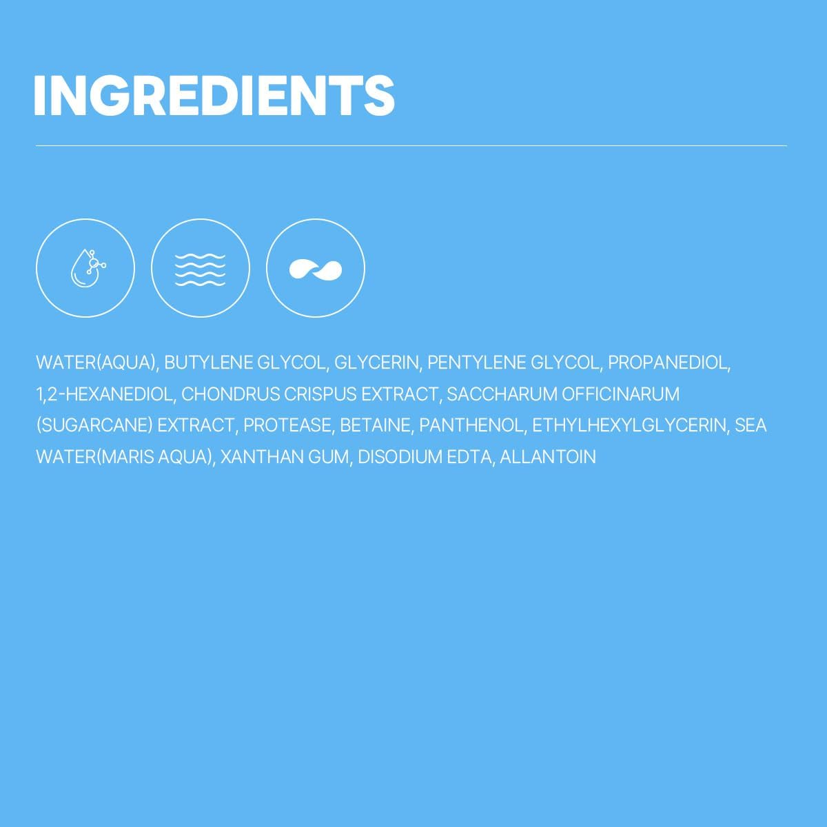 ROUND LAB 1025 Dokdo Toner ingredient panel