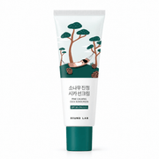 ROUND LAB Pine Calming Cica Sunscreen SPF50+ PA++++ 40ml, one retail product on a pure white background