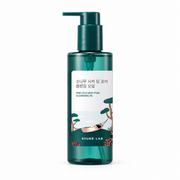 ROUND LAB Pine Cica Deep Pore Cleansing Oil 200ml, one retail product on a pure white background
