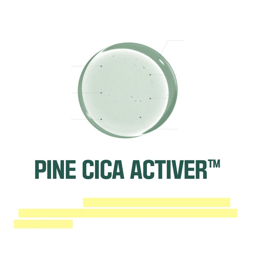 ROUND LAB Pine Calming Cica Body Wash 400ml - original pine cica formula panel