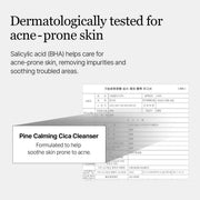 ROUND LAB pine calming cica cleanser official product gallery information 9