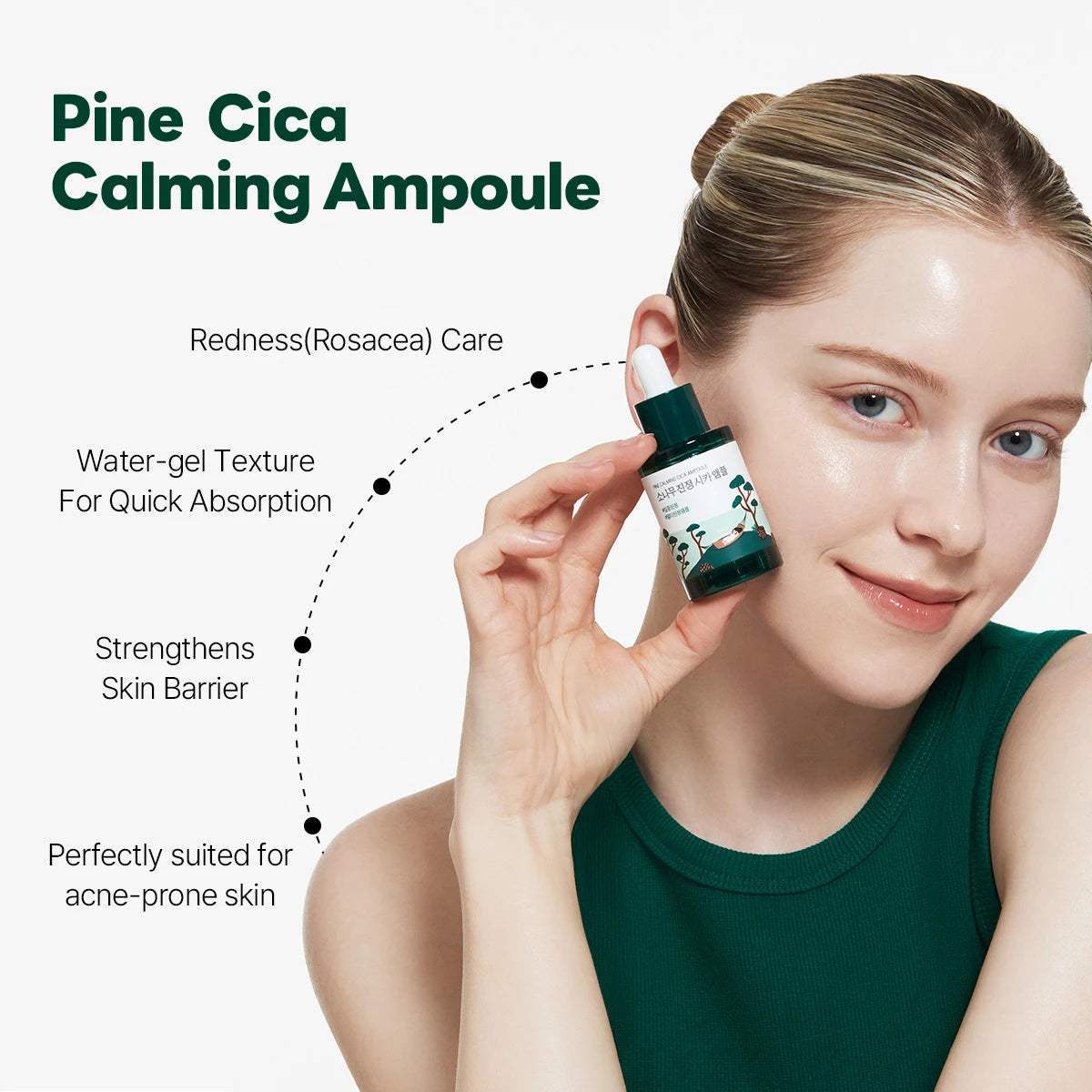 ROUND LAB Pine Calming Cica Ampoule official product gallery information 6