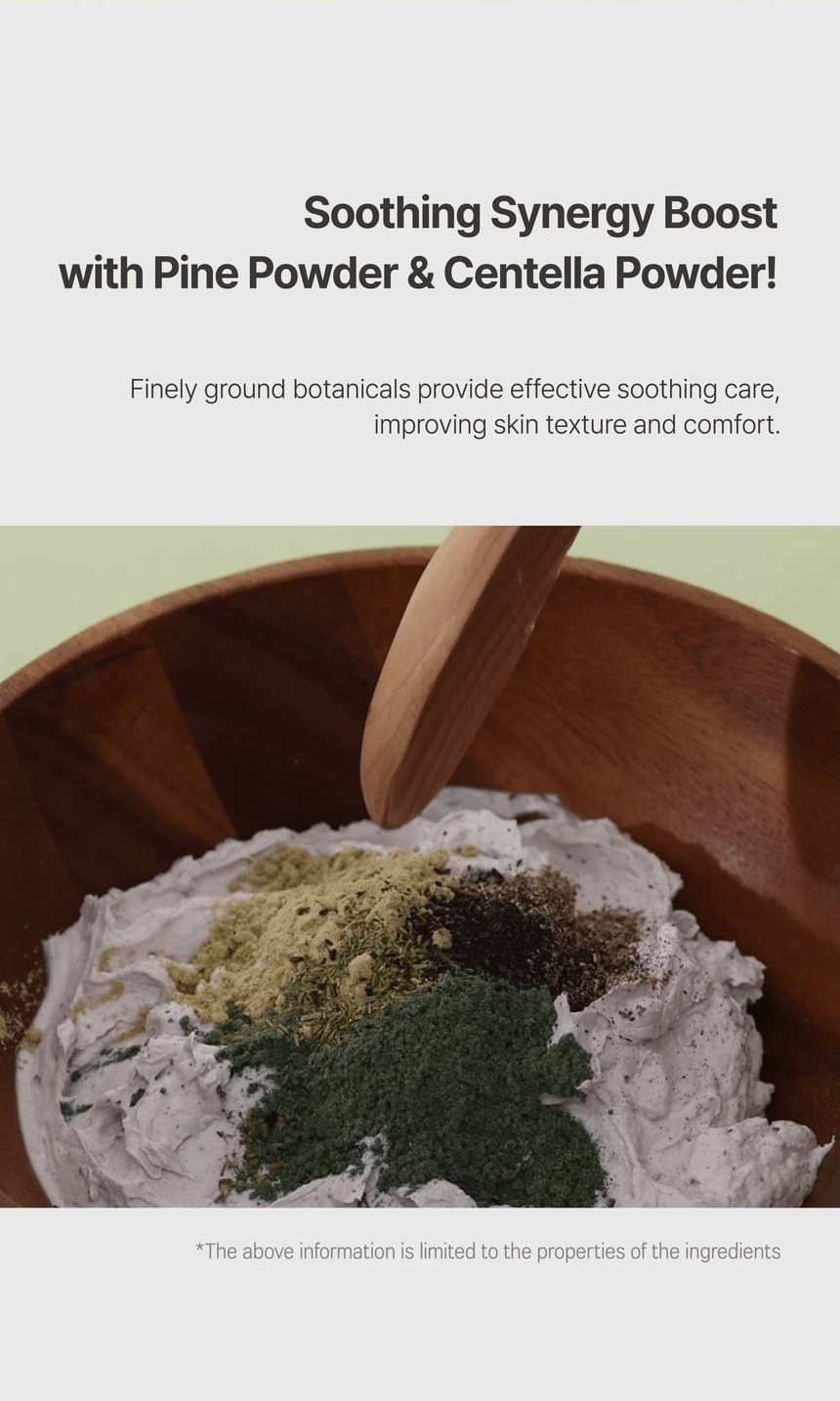 ROUND LAB Pine Cica Deep Pore Clay Mask Cleanser 150ml, original YesStyle pine and centella powder panel