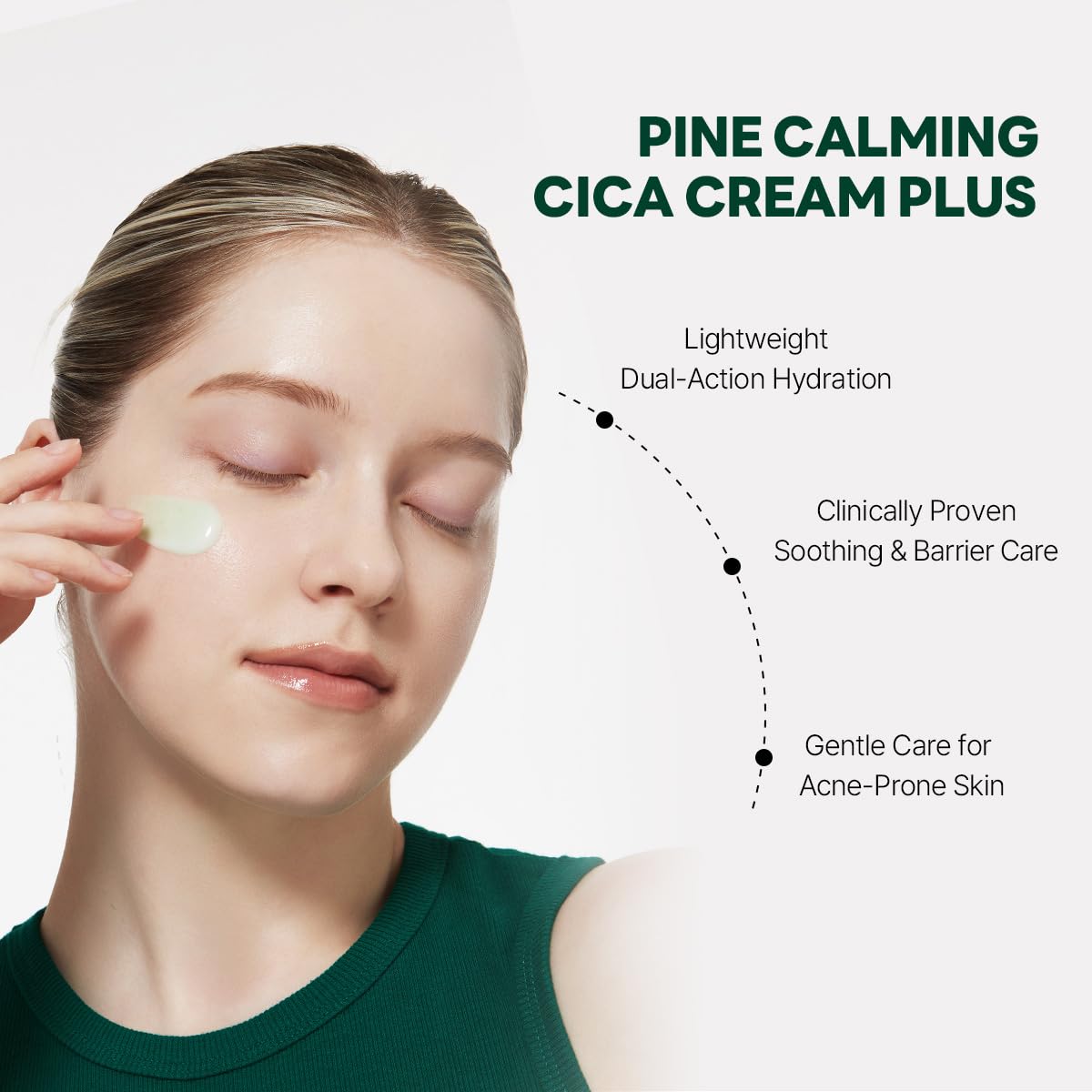 ROUND LAB Pine Calming Cica Cream Plus 60ml Amazon product gallery image 3
