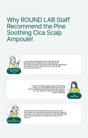 ROUND LAB Pine Calming Cica Scalp Ampoule 15ml — staff recommendations