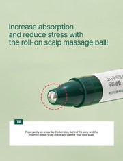 ROUND LAB Pine Calming Cica Scalp Ampoule 15ml — roller application
