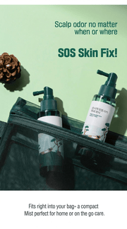 ROUND LAB Pine Calming Cica Scalp Tonic 100ml: portable scalp mist. Original English Olive Young product information.