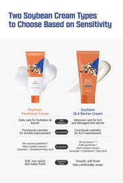 ROUND LAB Soybean QLA Barrier Cream 80ml, original YesStyle soybean cream types information panel