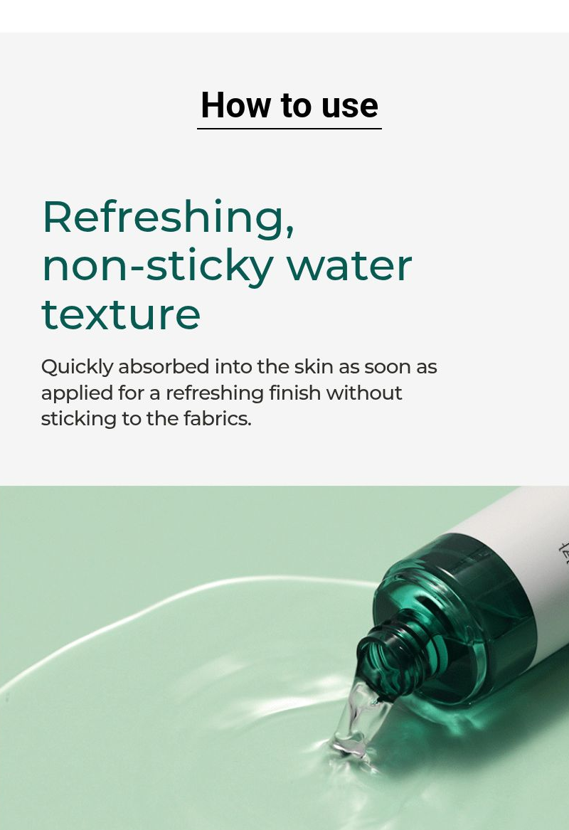 ROUND LAB Pine Calming Cica Body Mist 150ml — water texture — Olive Young