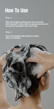ROUND LAB Pine Calming Cica Shampoo 400ml: how to use. English product information from Olive Young.