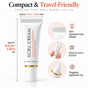 SCRU Cream Lip Scrub & Lip Exfoliator for Dry Lips
