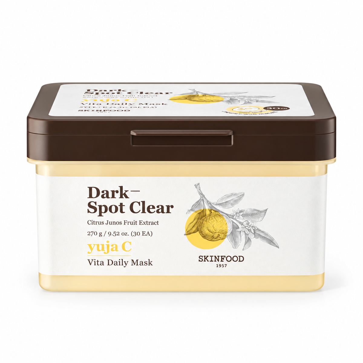 SKINFOOD Yuja C Vita Daily Mask 30 Sheets