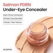 SKINFOOD Salmon Darkcircle Concealer Cream - renewed Salmon PDRN under-eye concealer benefits