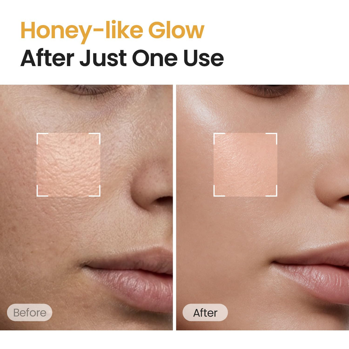 SKINFOOD Royal Honey Propolis Enrich Barrier Cream 63mL original Amazon English honey-like glow before and after