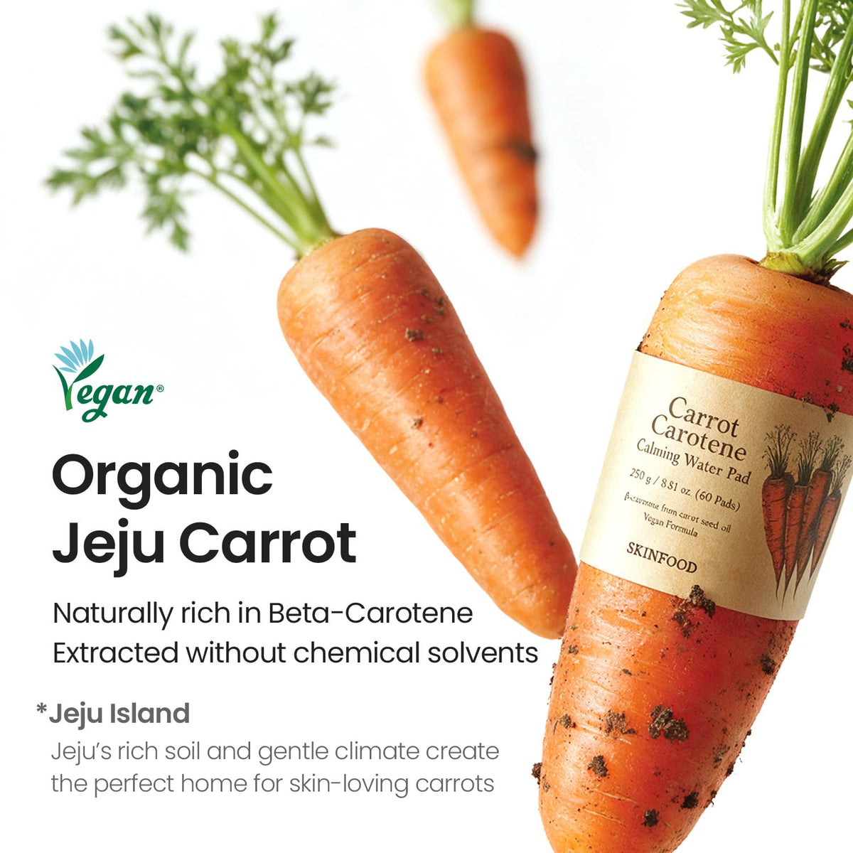 Carrot Carotene Daily Mask Jeju carrot ingredients