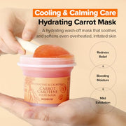 SKINFOOD Carrot Carotene Food Mask: English hydration, cooling and texture-care overview