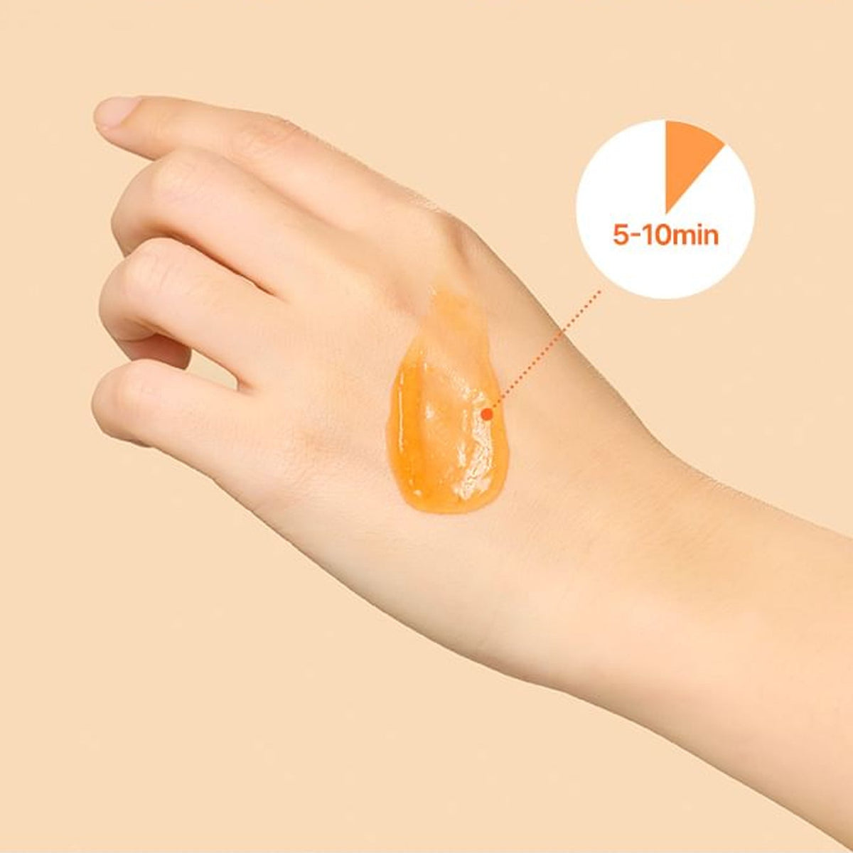 SKINFOOD Carrot Carotene Food Mask: Texture and 5 to 10 minute application