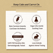 SKINFOOD Carrot Carotene Soothing Toner 300mL - Keep Calm and Carrot On