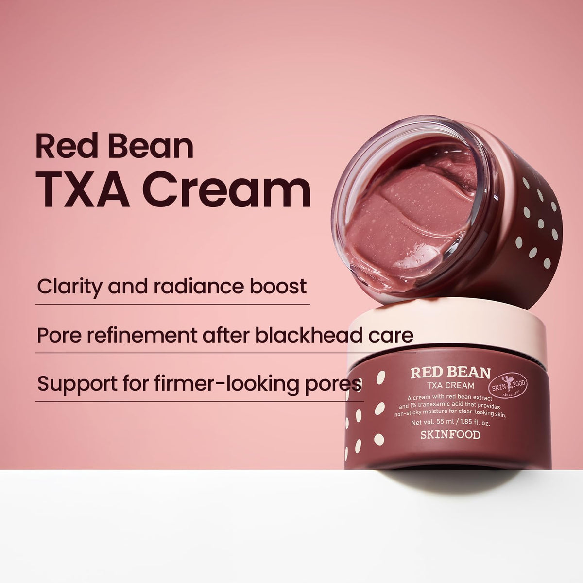 Red Bean TXA Cream product overview