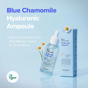 SKINFOOD Blue Chamomile Hyaluronic Ampoule - Product overview