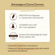 SKINFOOD Carrot Carotene Daily Mask 30 Sheets - AU full supporting gallery panel 5