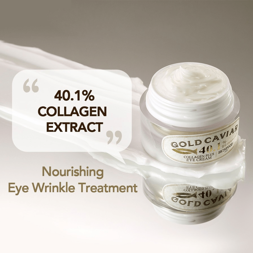 SKINFOOD Gold Caviar Collagen Plus Eye Cream 30g - Gold Caviar Collagen Plus Eye Cream full English 1