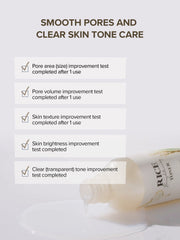 SKINFOOD Rice Brightening Toner 160mL - AU full supporting gallery panel 2