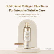SKINFOOD Gold Caviar Collagen Plus Toner 120mL - Gold Caviar Collagen Plus Toner full English 1