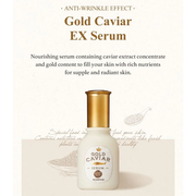 SKINFOOD Gold Caviar EX Serum nourishing care overview