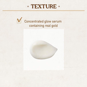 SKINFOOD Gold Caviar EX Serum gold-flecked texture