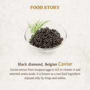 SKINFOOD Gold Caviar EX Emulsion English caviar-story information